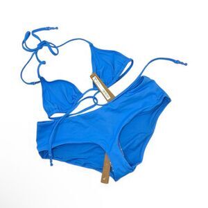 SKIMS NWT Swim Hipster Top & Bottom in Tide Size M